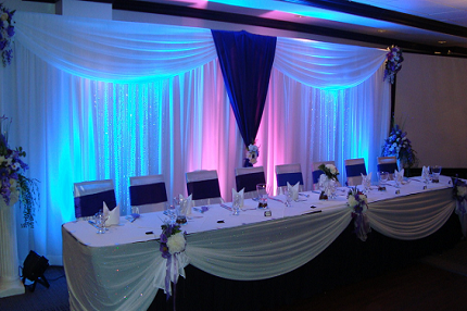 decoracion con luces para eventos